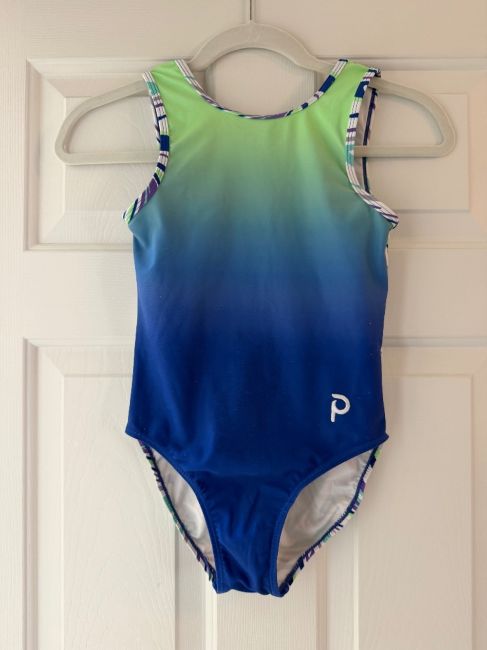 Plum gymnastics leotard